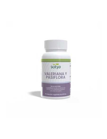 Valeriana y pasiflora 450mg 90 capsulas Sotya Valeriana y pasiflora 450mg 90 capsulas Sotya